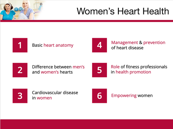 Single Module - An Introduction to Women's Heart Health