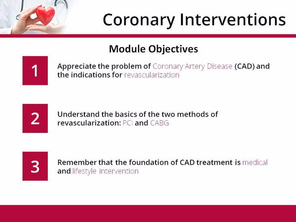 Single Module - Coronary Interventions