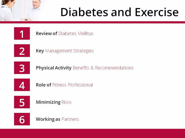 Single Module - Diabetes and Exercise