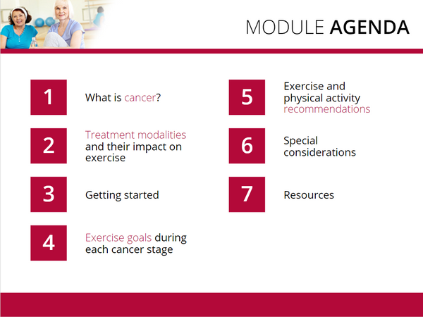 Single Module - Cancer and Exercise