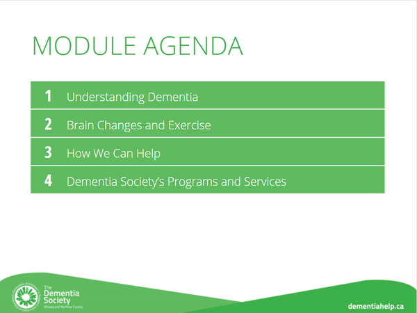 Single Module - Exercise and Dementia