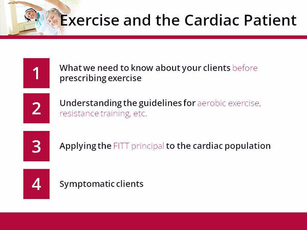 Single module - Exercise and the Cardiac Patient